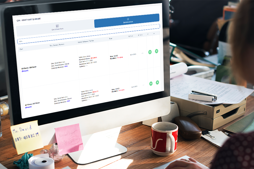 Çek ve Senet İşlemleri